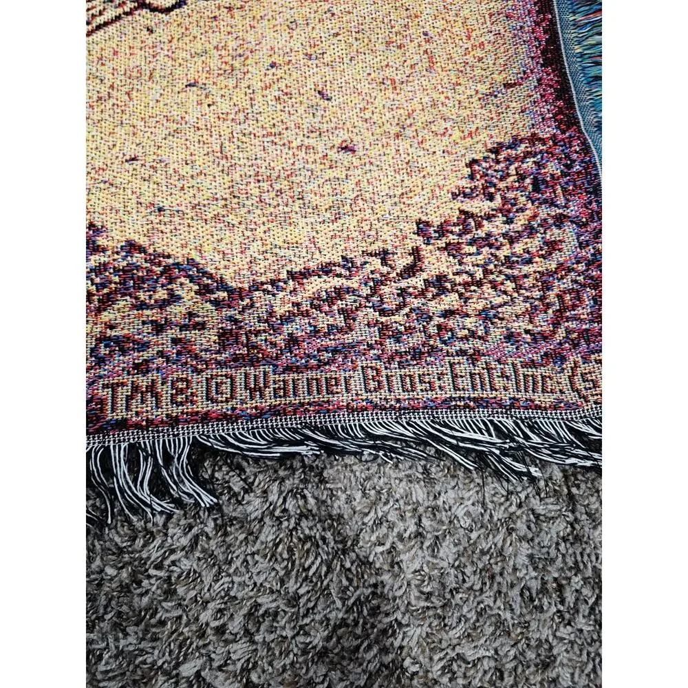 Harry Potter Marauders Map woven tapestry throw blanket by The Northwest Company